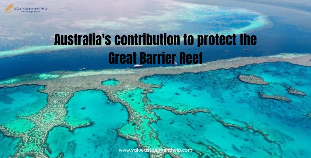 Australia's contribution to protect the great barrier reef